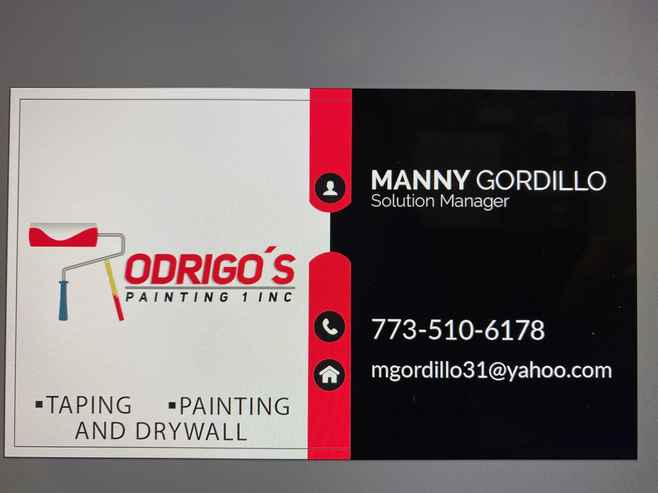 Rodrigo's Painting 1 Inc. Logo