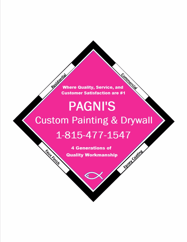 Pagni's Custom Painting Logo