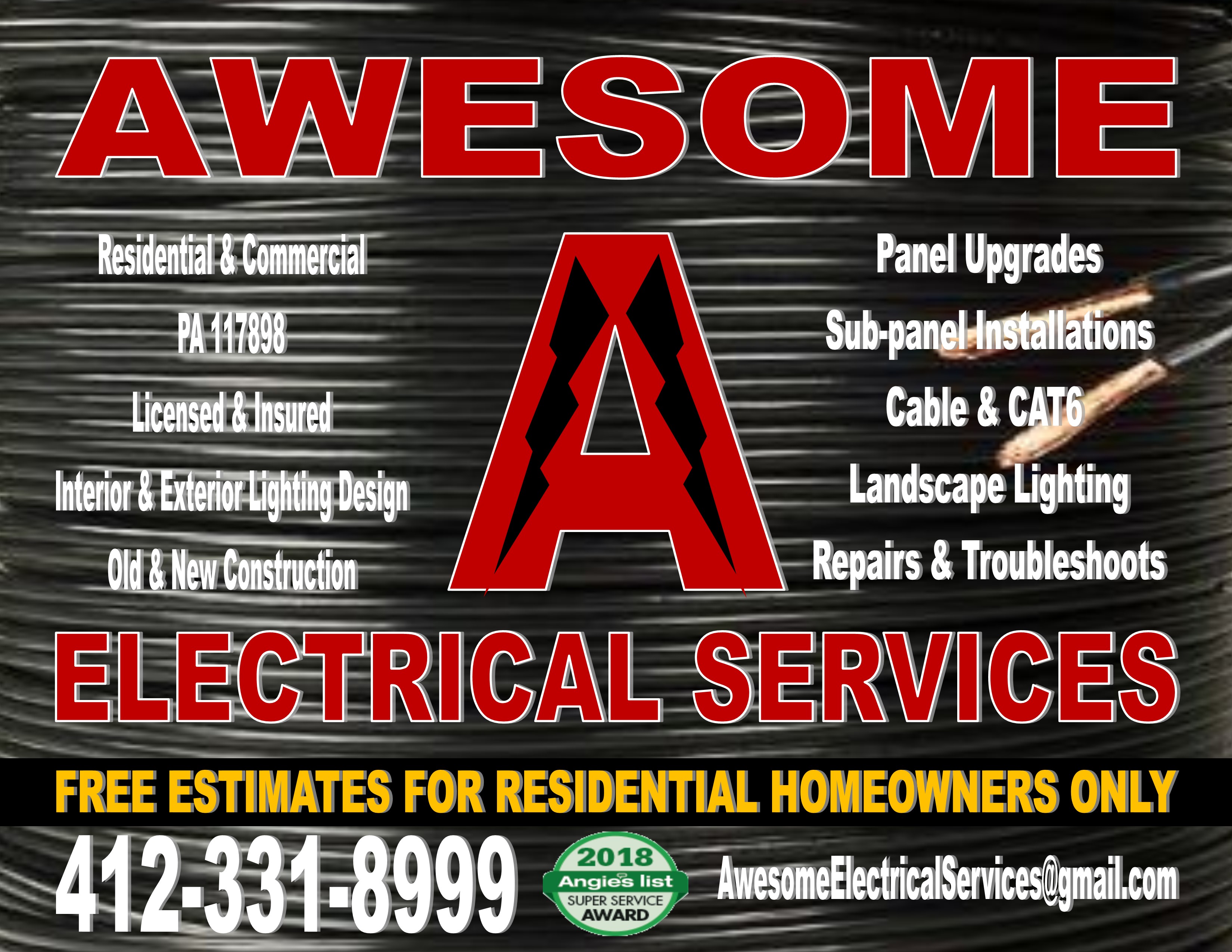 Awesome Electrical Services Logo