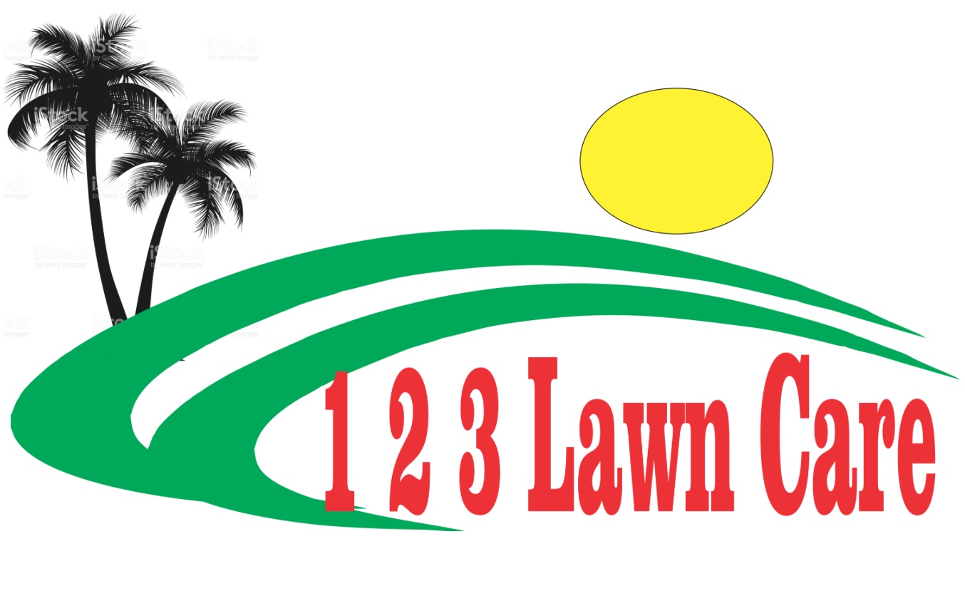 123 Lawn Care Logo