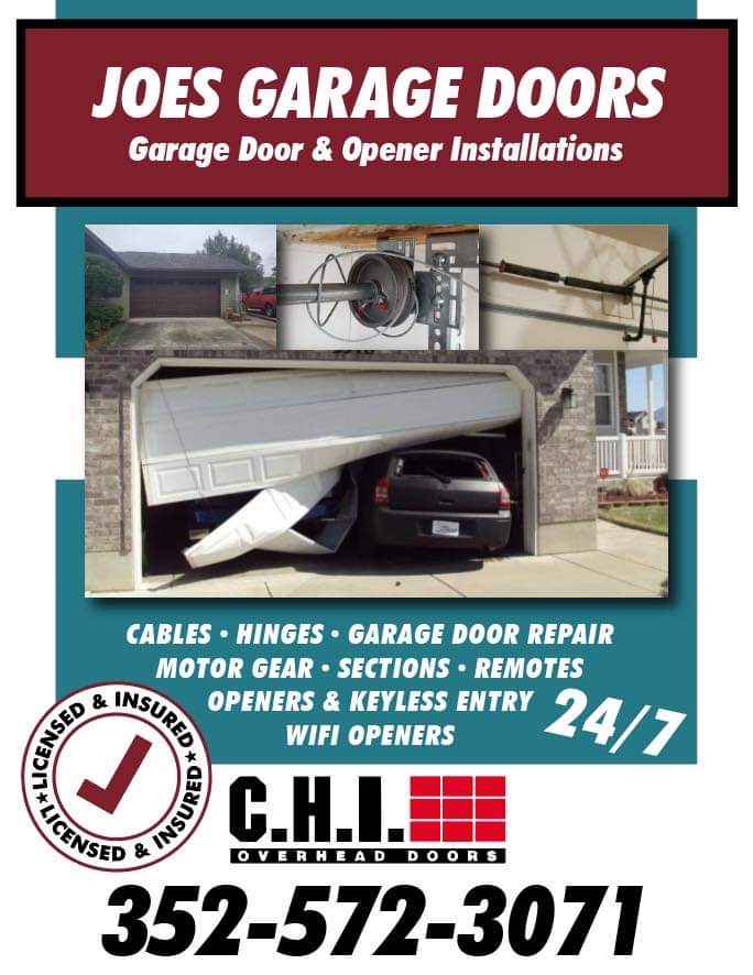 Joes Garage Door Services, LLC Logo