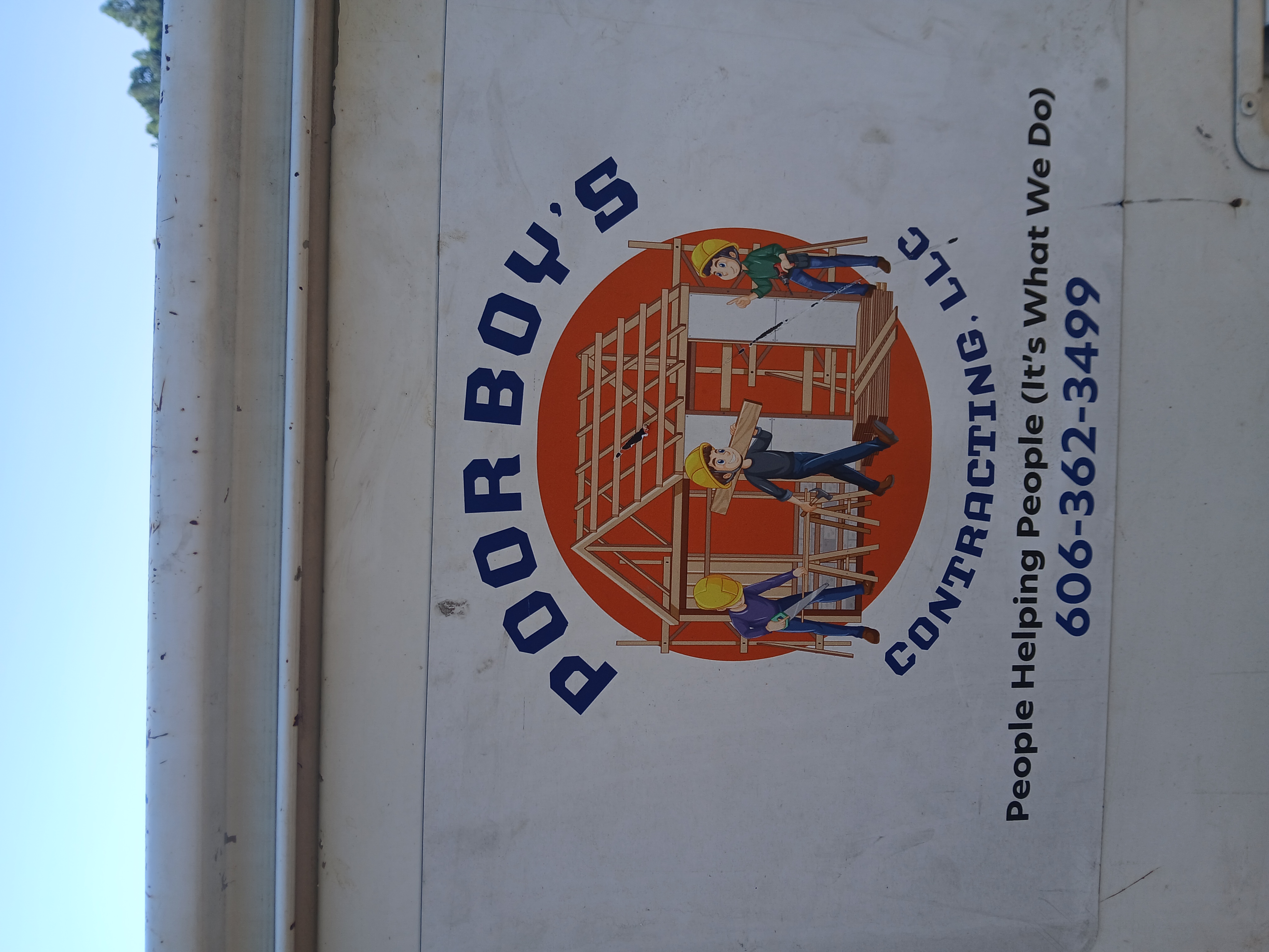 Poor Boy's Contracting Logo