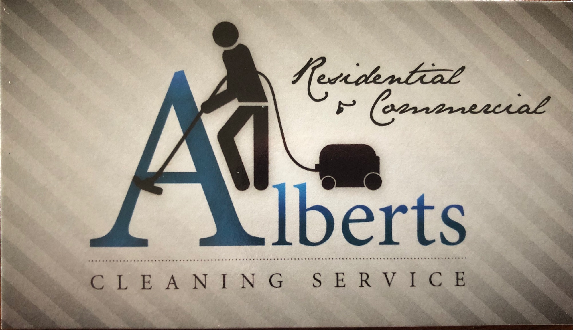 Alberts Cleaning Service Logo