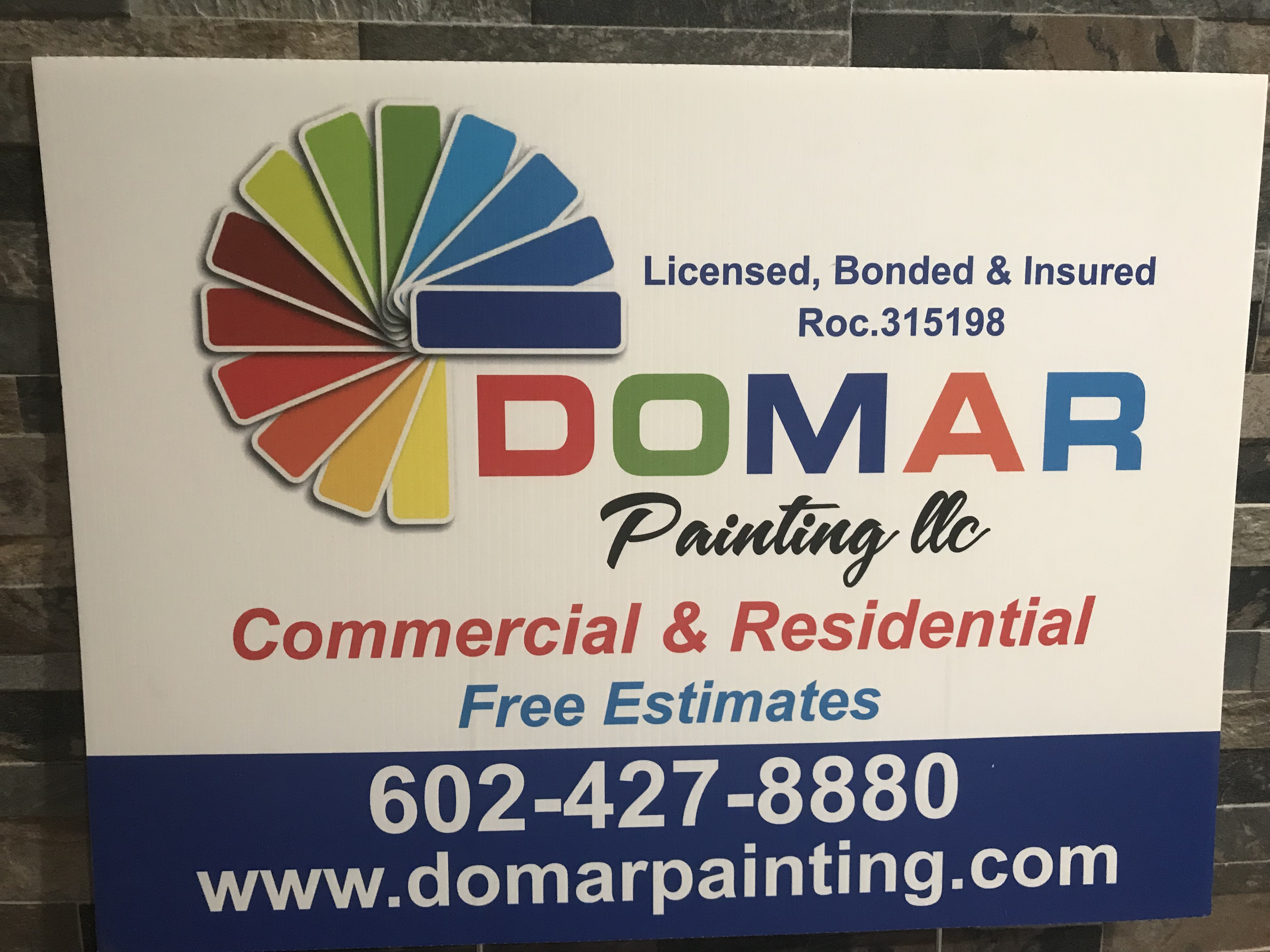 Domar Painting, LLC Logo