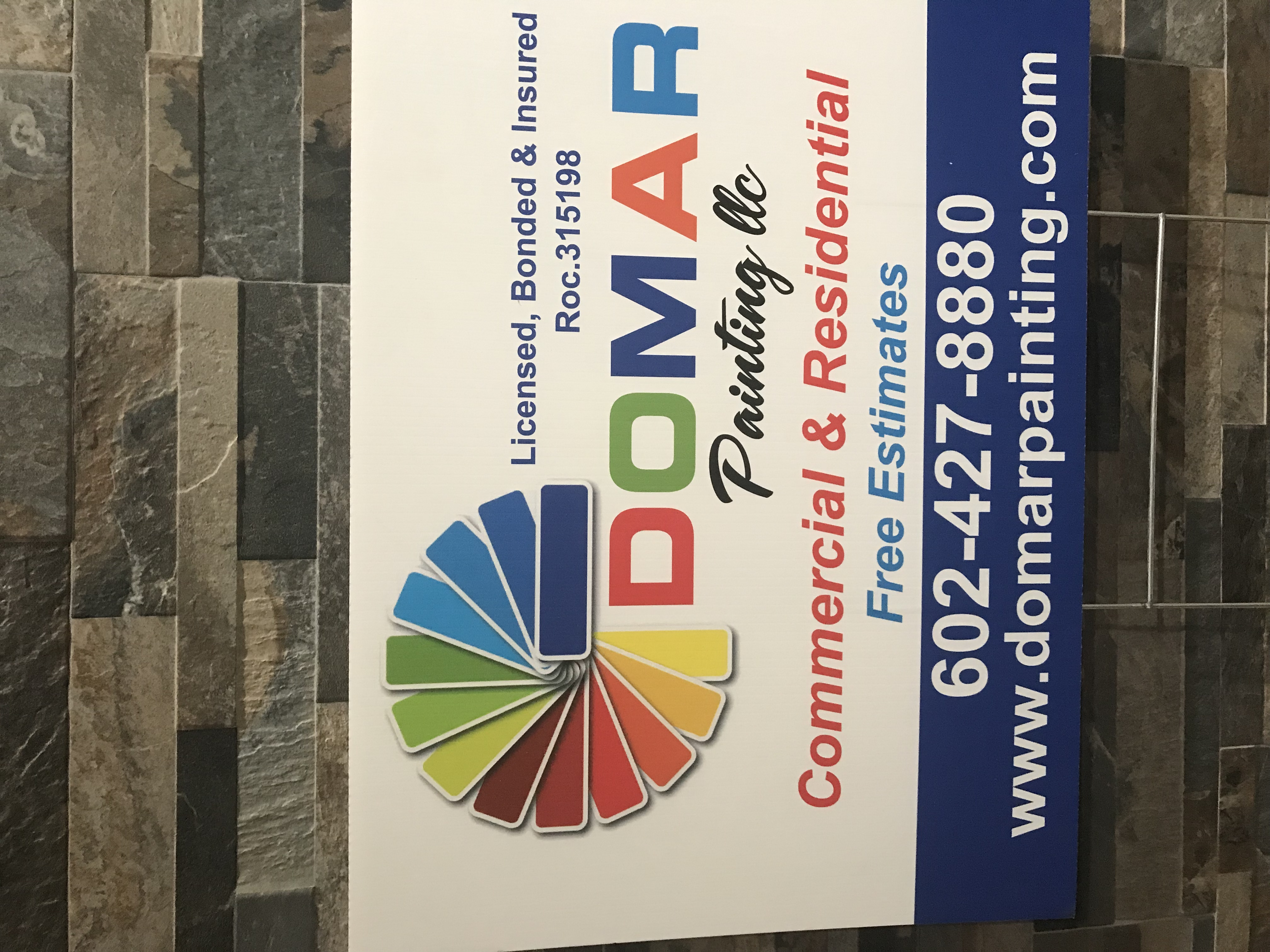 Domar Painting, LLC Logo