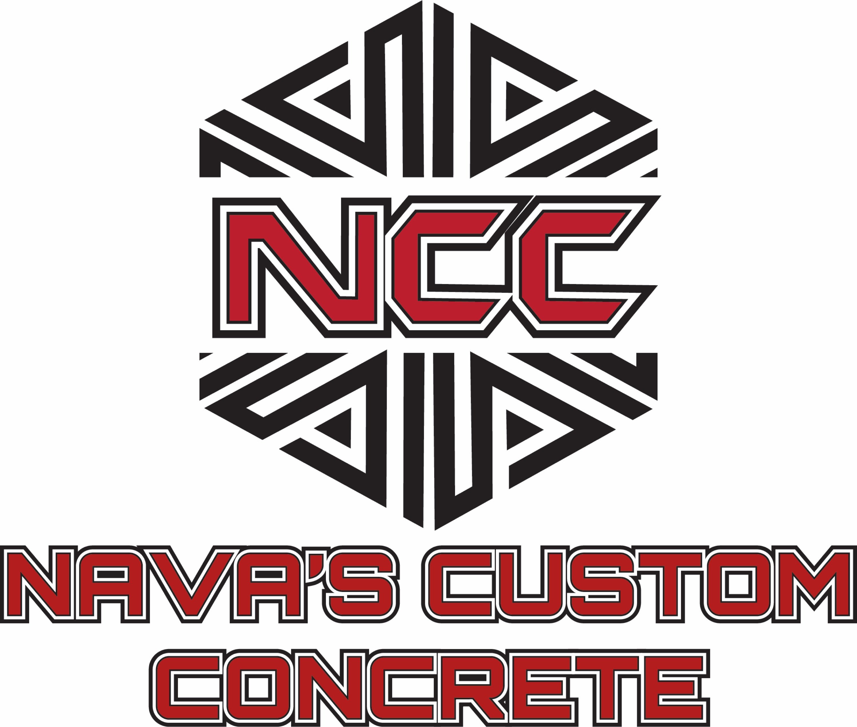 Nava's Custom Concrete Logo