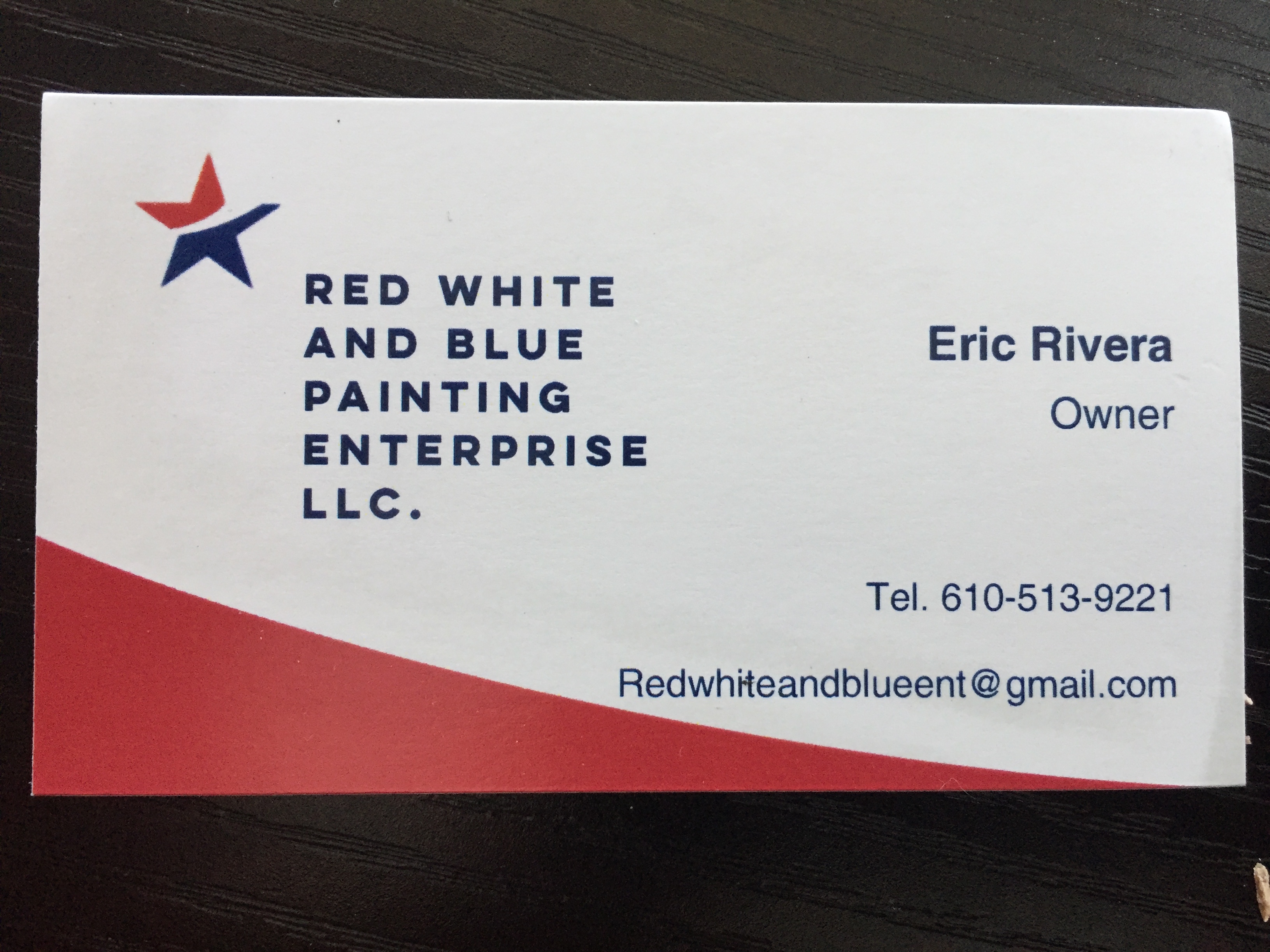 Red White and Blue Painting Enterprise, LLC Logo