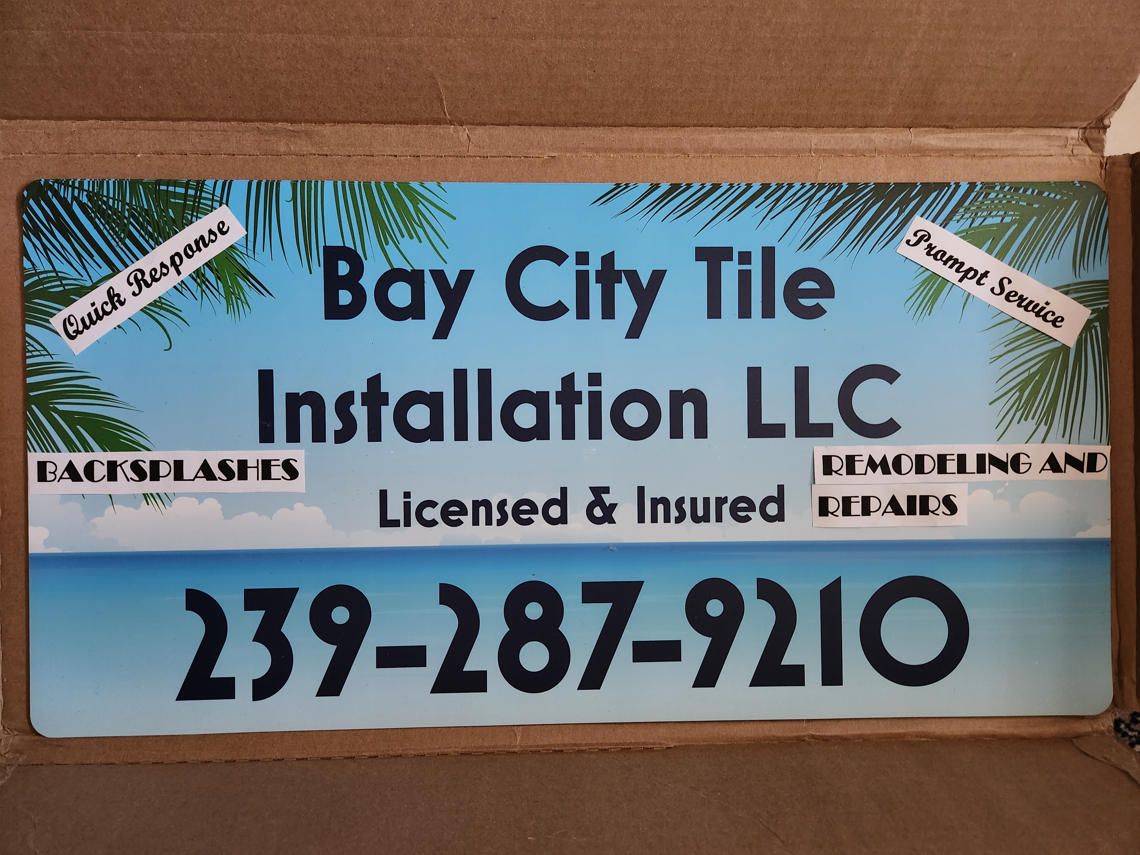 Bay City Tile Installation, LLC Logo