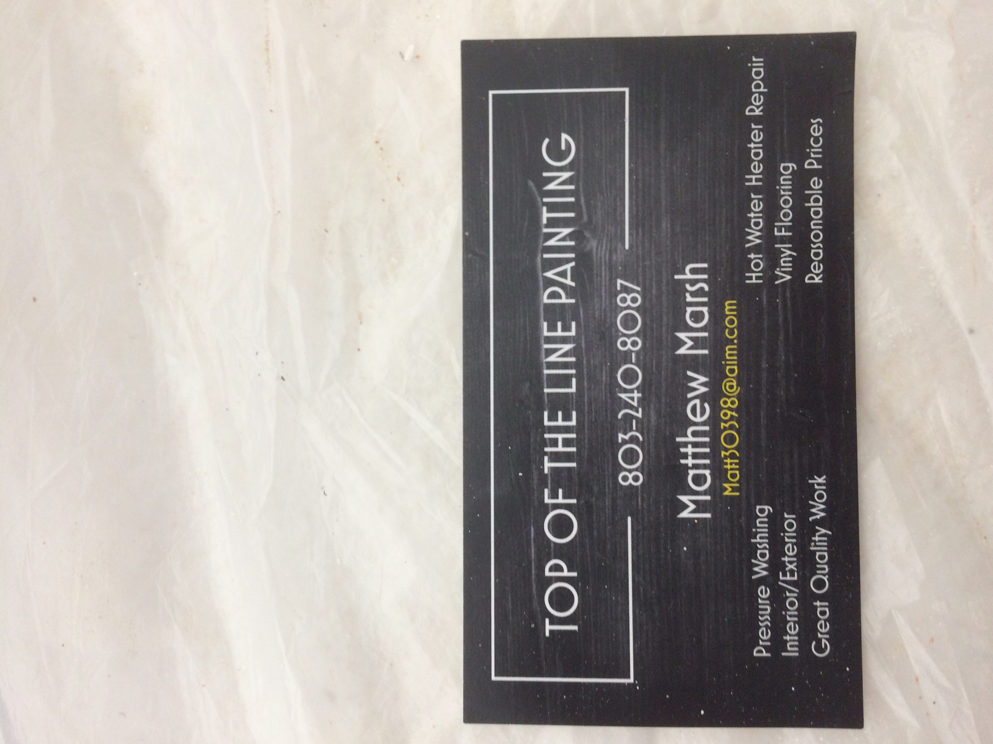 Top of the Line Painting Logo