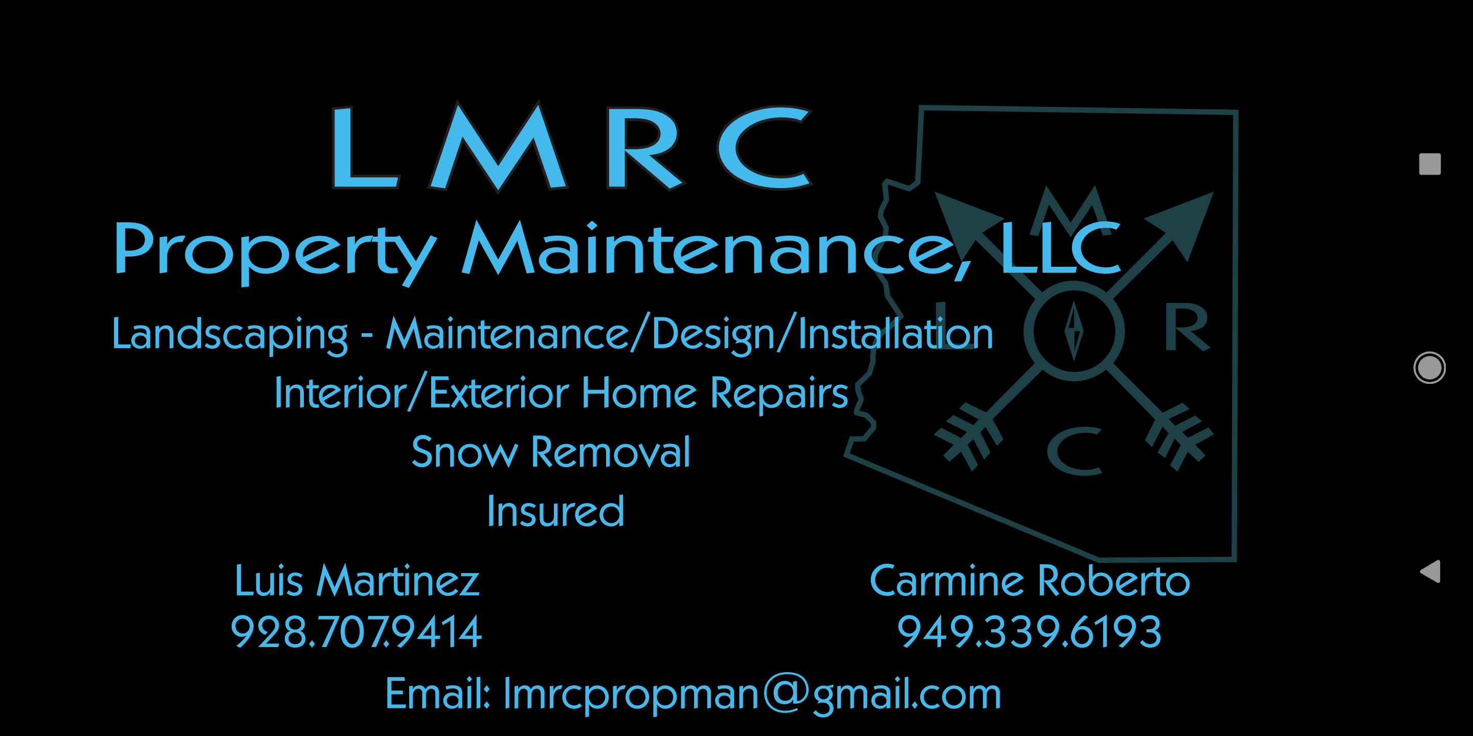 LMRC Property Maintenance LLC Logo