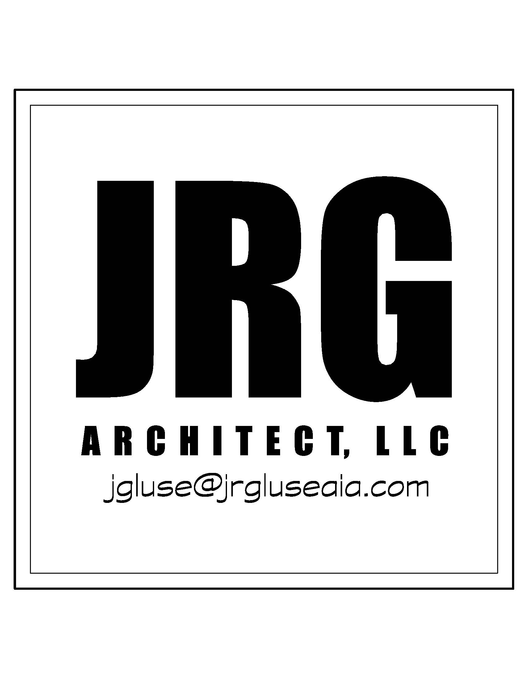 Joseph Robert Gluse Architect, LLC Logo