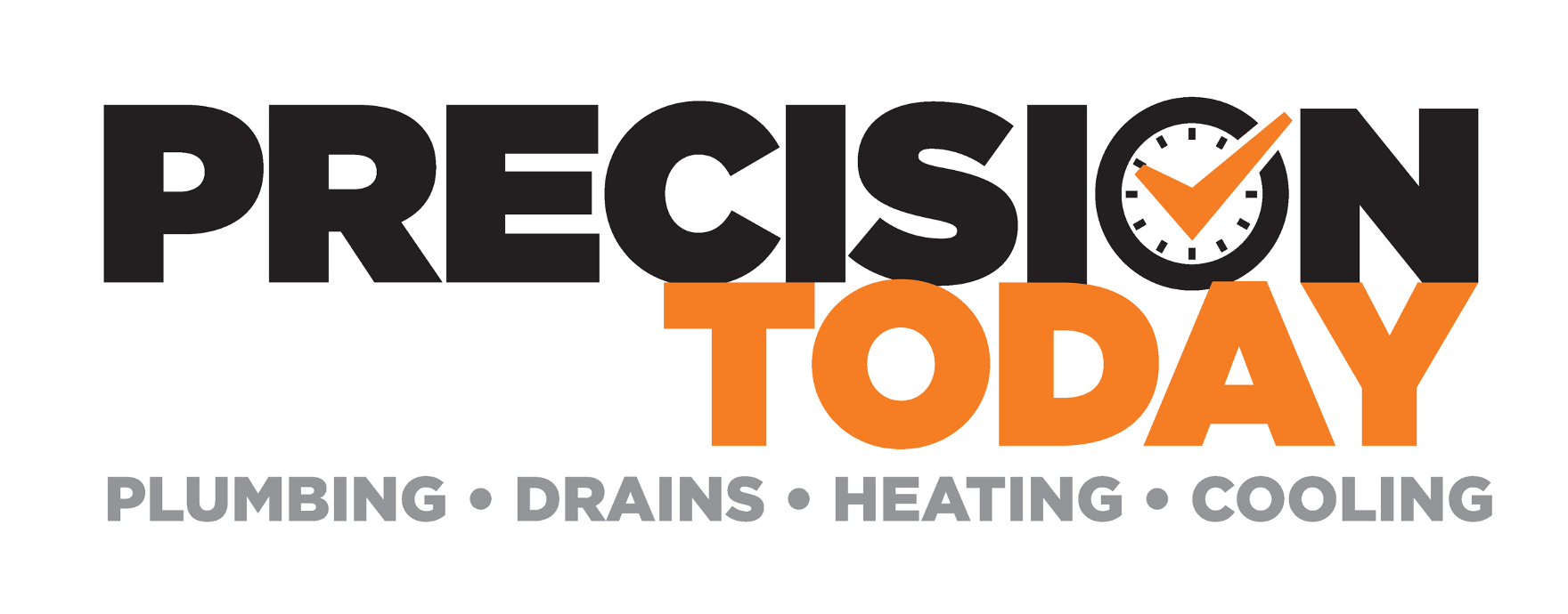 Precision Today Plumbing Heating Cooling Electrical Logo
