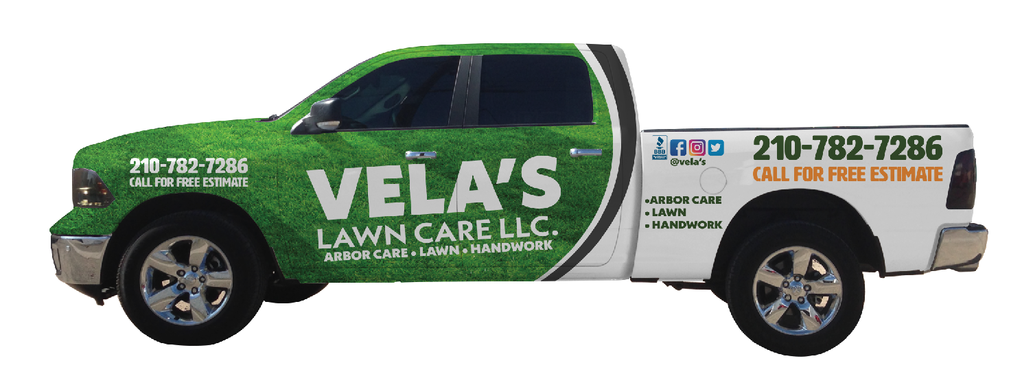 Vela's Lawn Care Logo