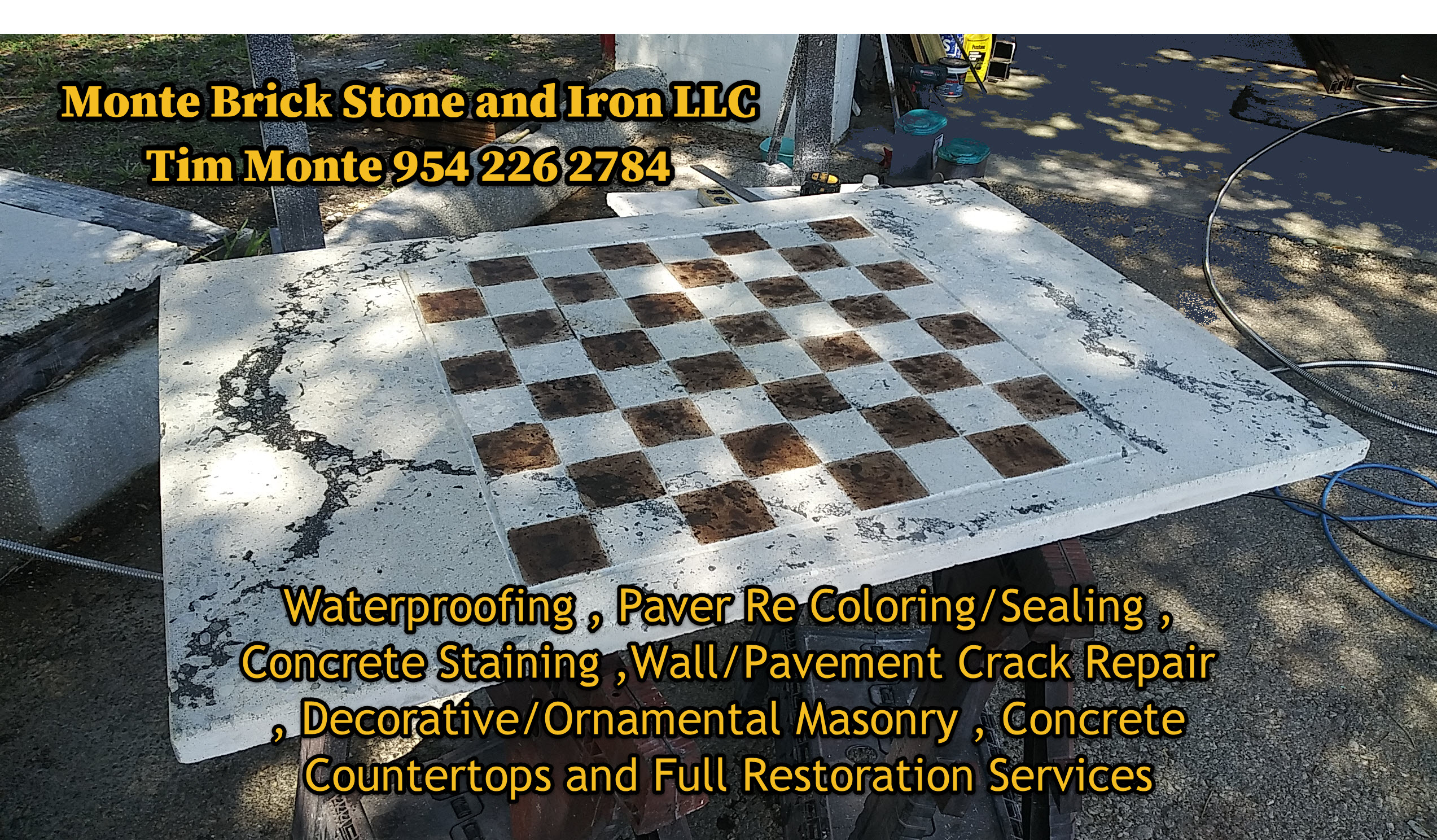 Monte Brick, Stone, & Iron, LLC Logo