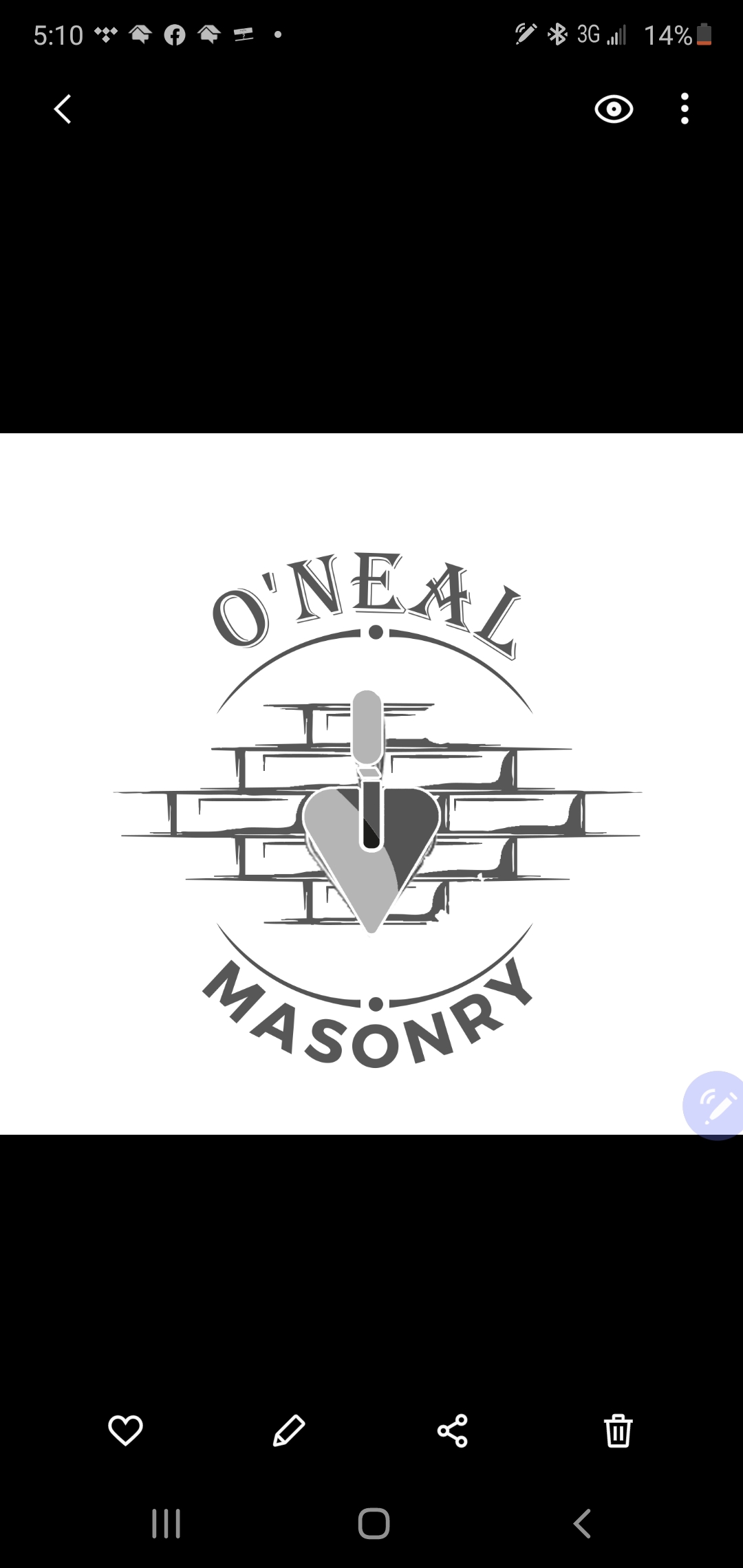 O'Neal Masonry Logo