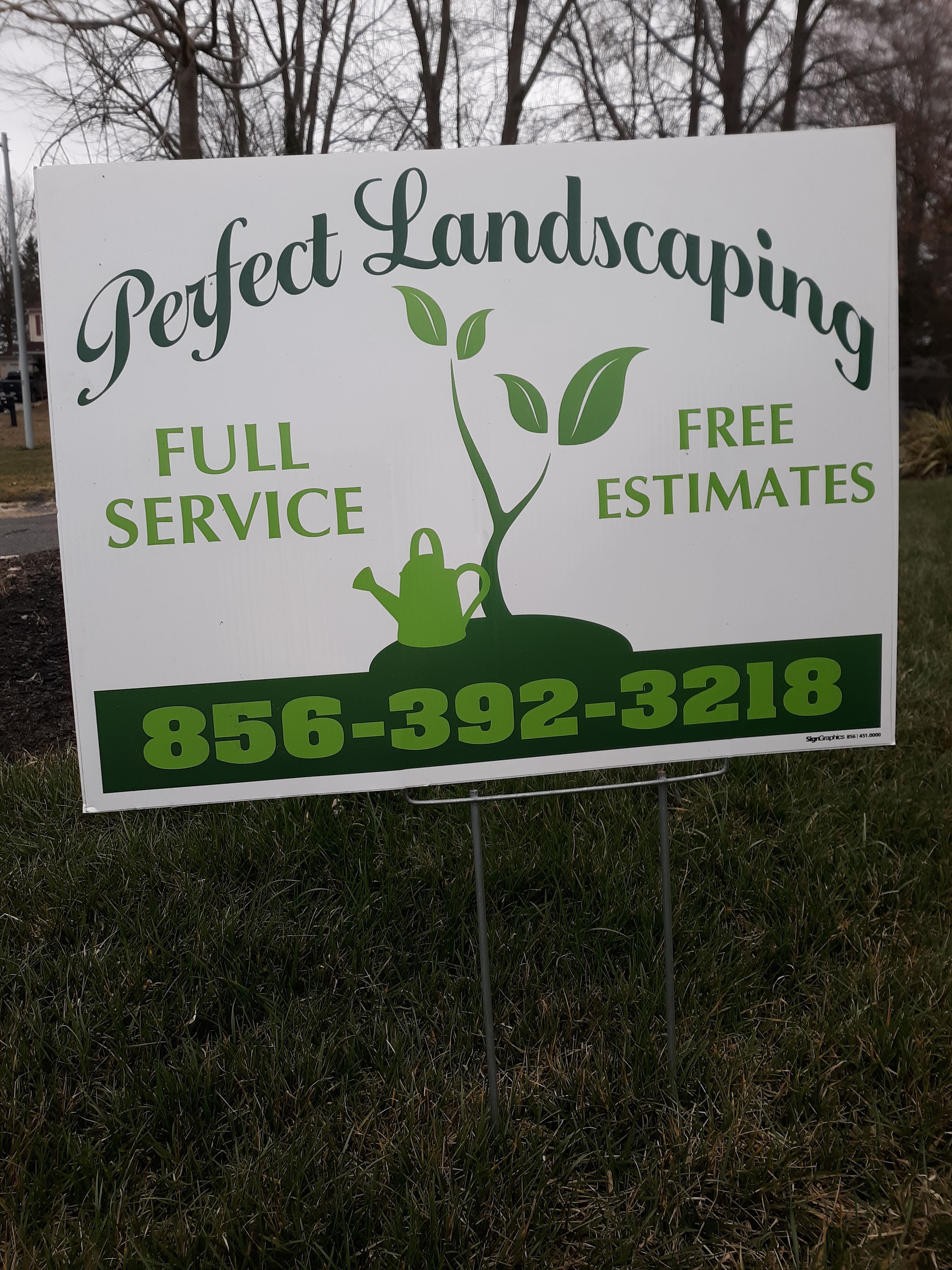 Perfect Landscaping Services Logo