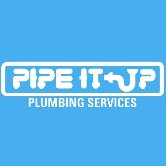 Pipe It Up Plumbing Logo