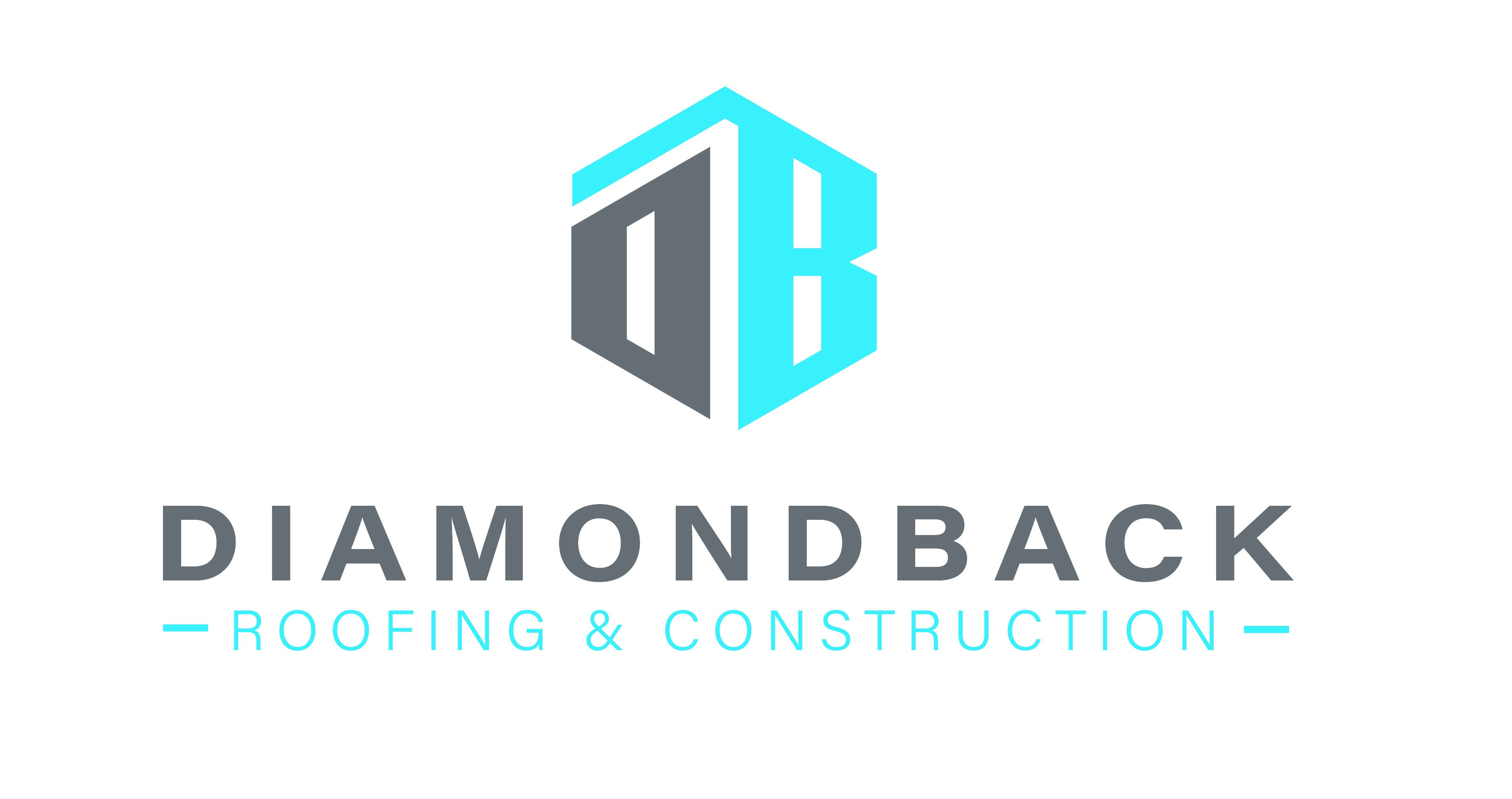 Diamondback Roofing and Construction Logo