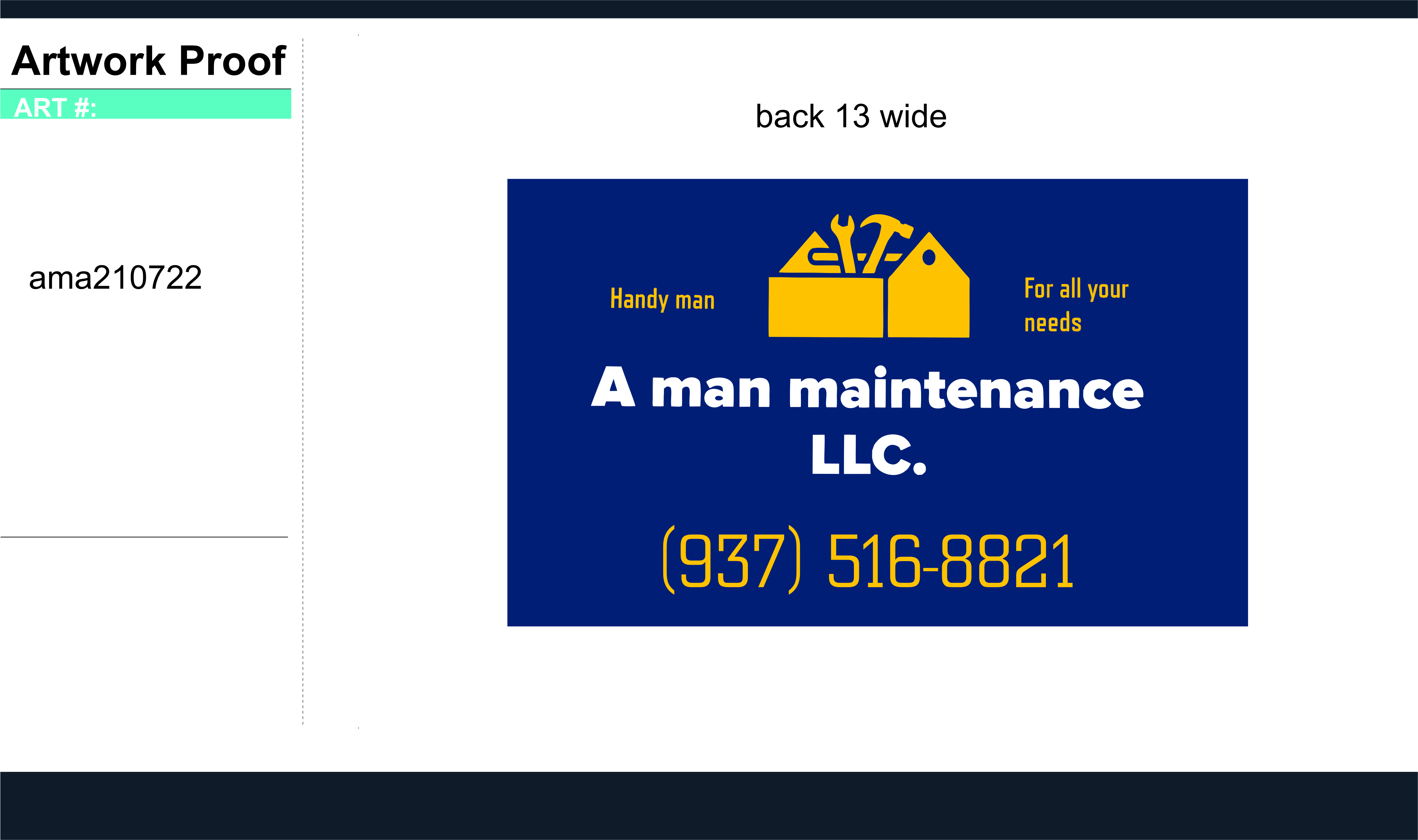 A Man Maintenance Logo