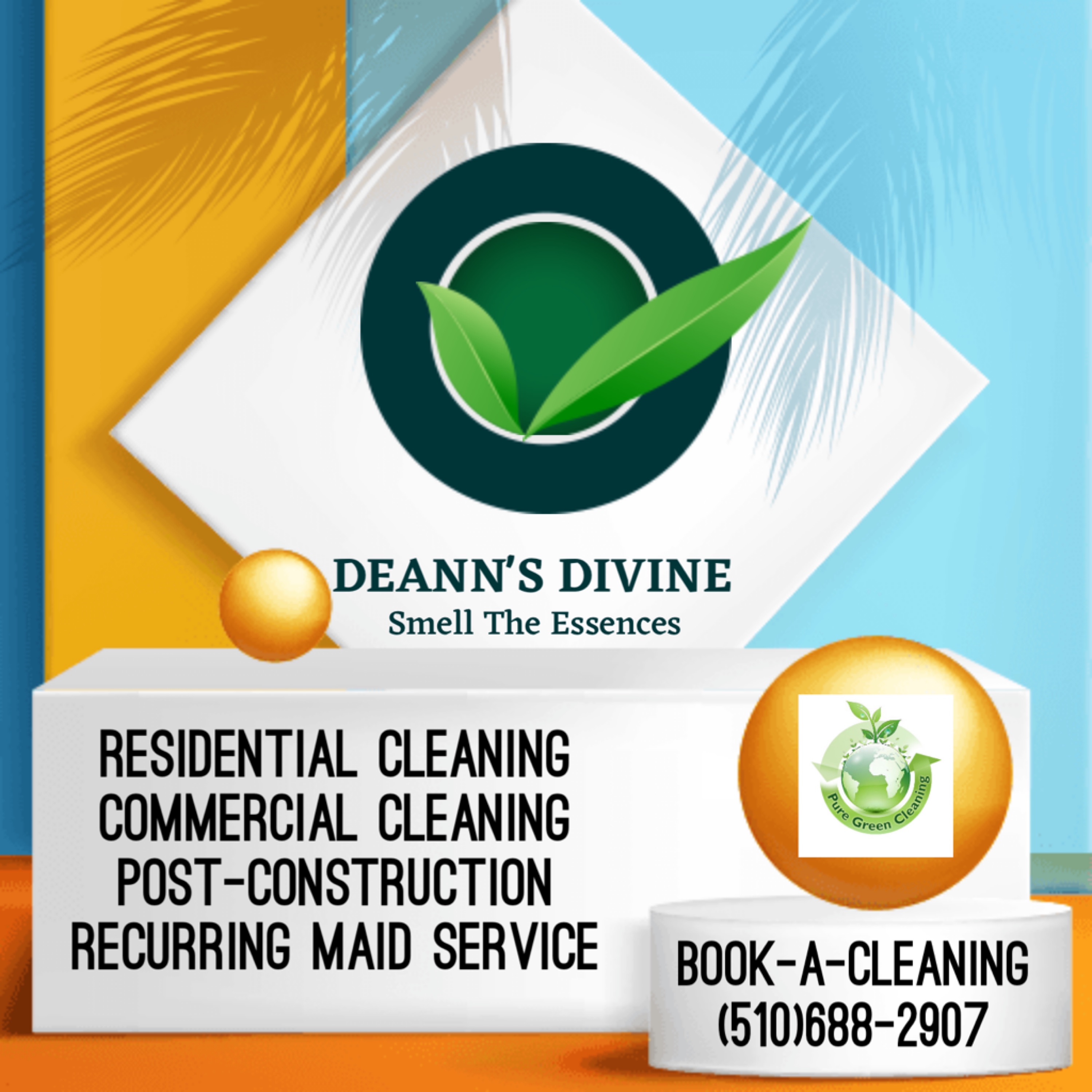 DeAnn Divine Cleaning Logo