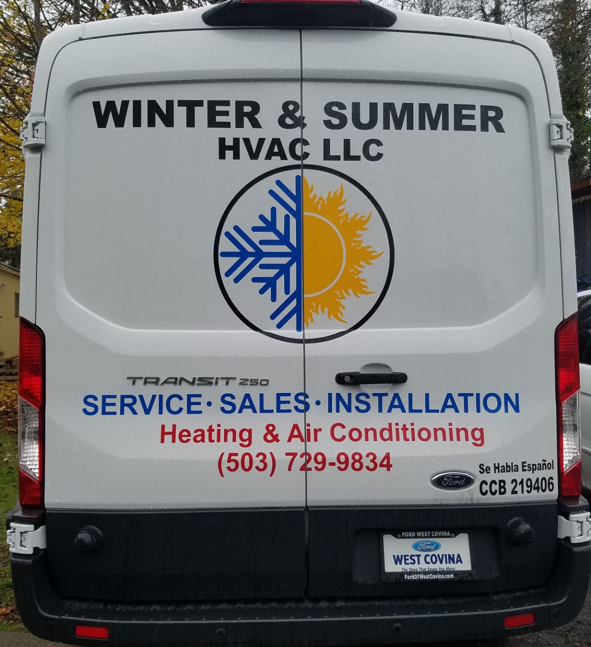 Winter & Summer HVAC, LLC Logo