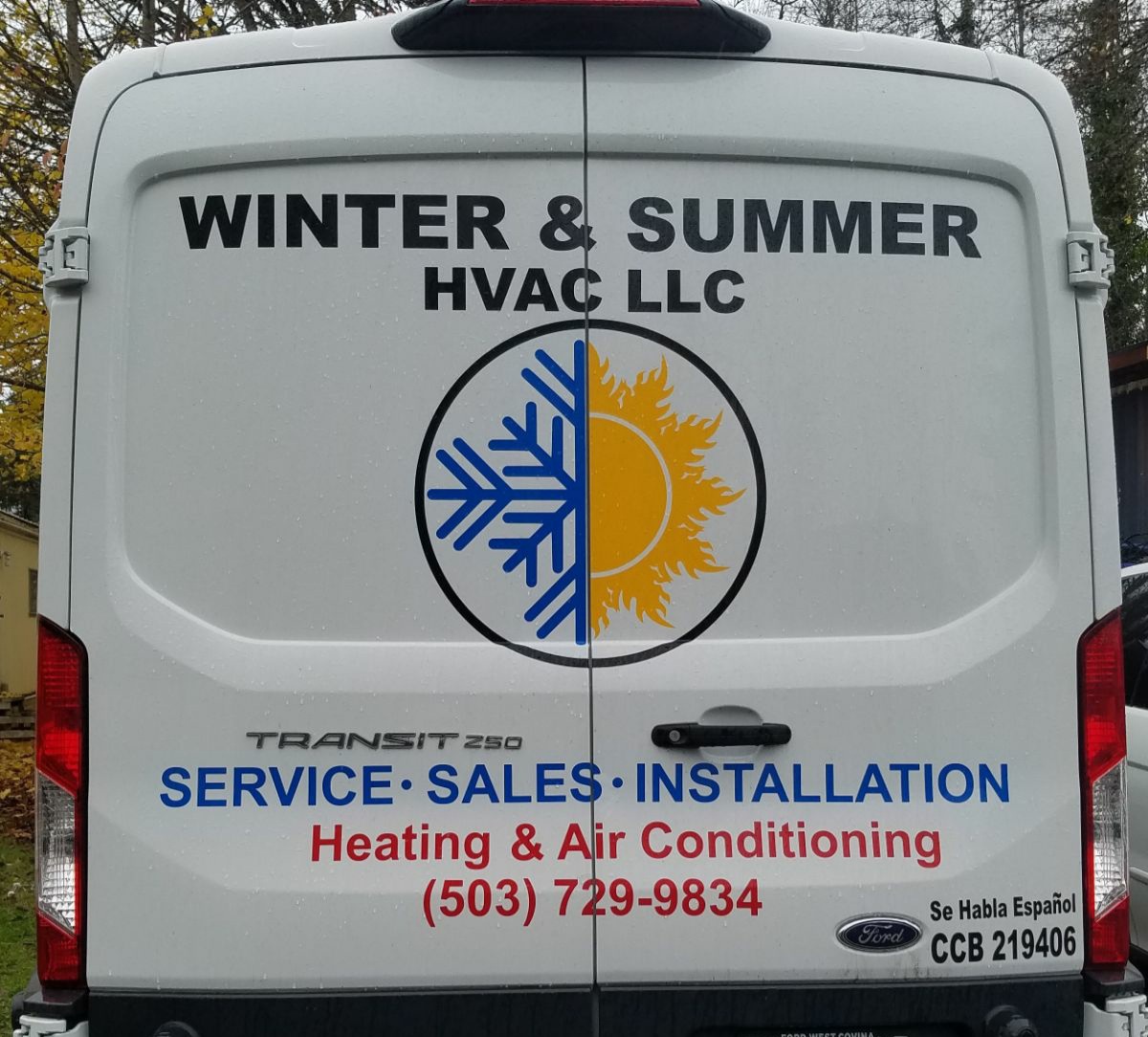 Winter & Summer HVAC, LLC Logo