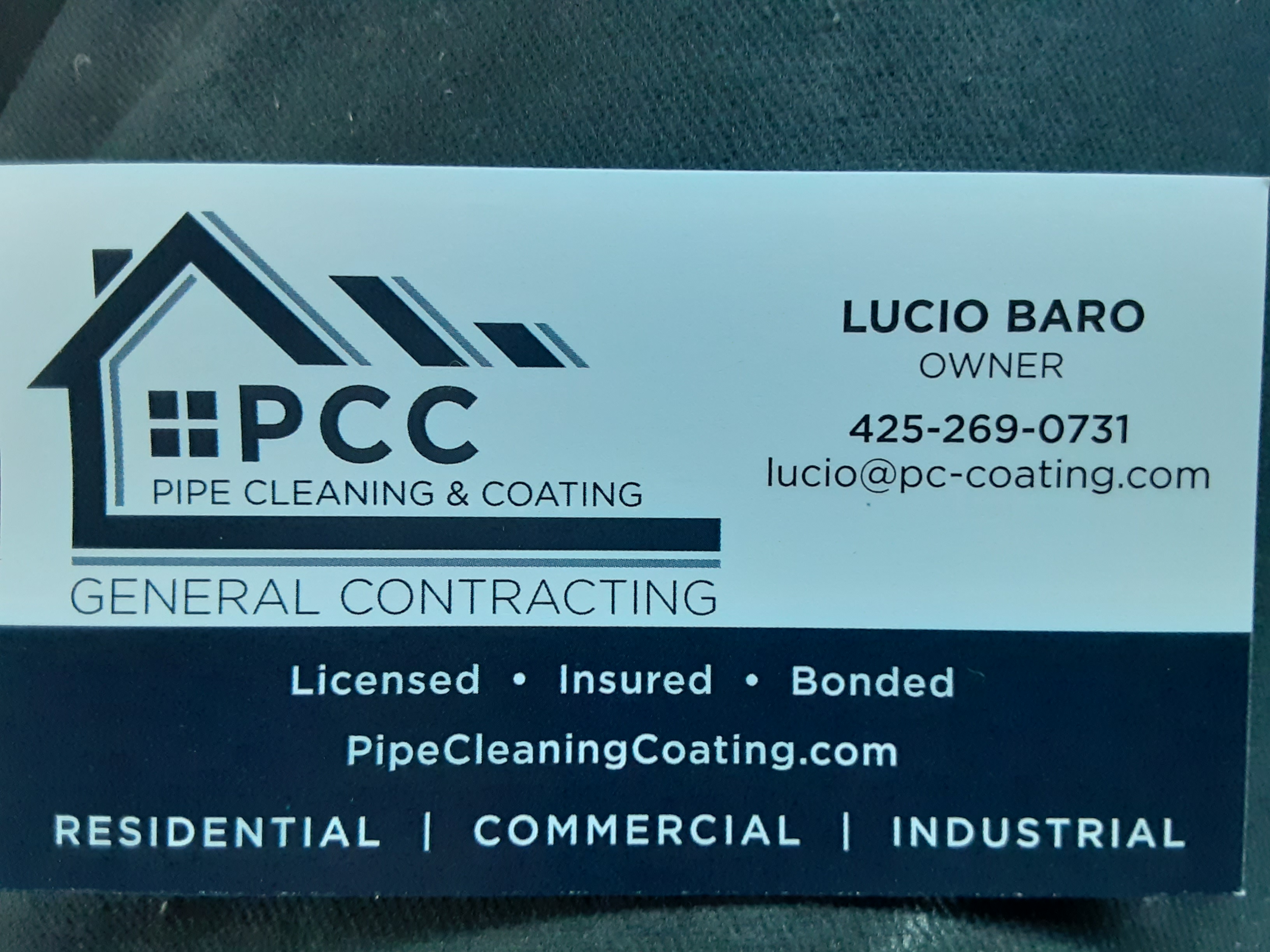 Pipe Cleaning & Coating PCC Logo