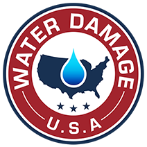 U.S.A. Water Damage Logo