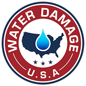 U.S.A. Water Damage Logo