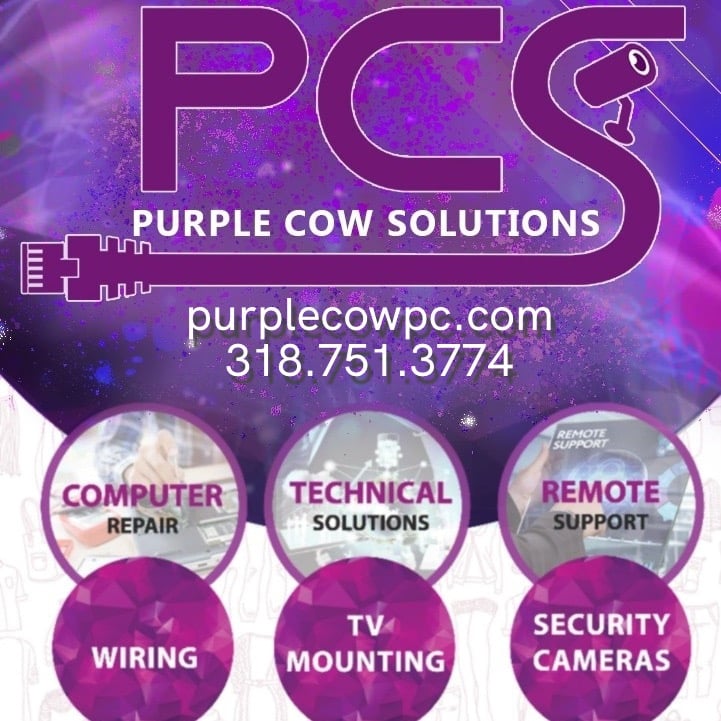 Purple Cow PC Solutions, LLC Logo