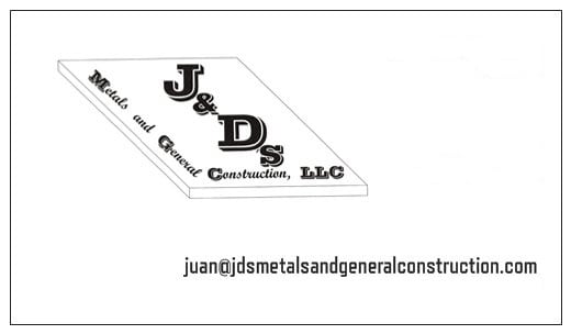J&D'S Metals and General Construction, LLC Logo