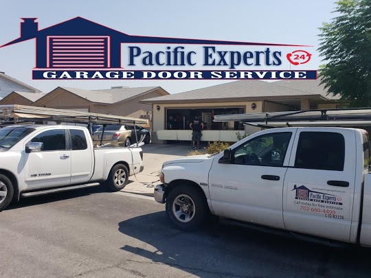 Pacific Experts Garage Doors Logo