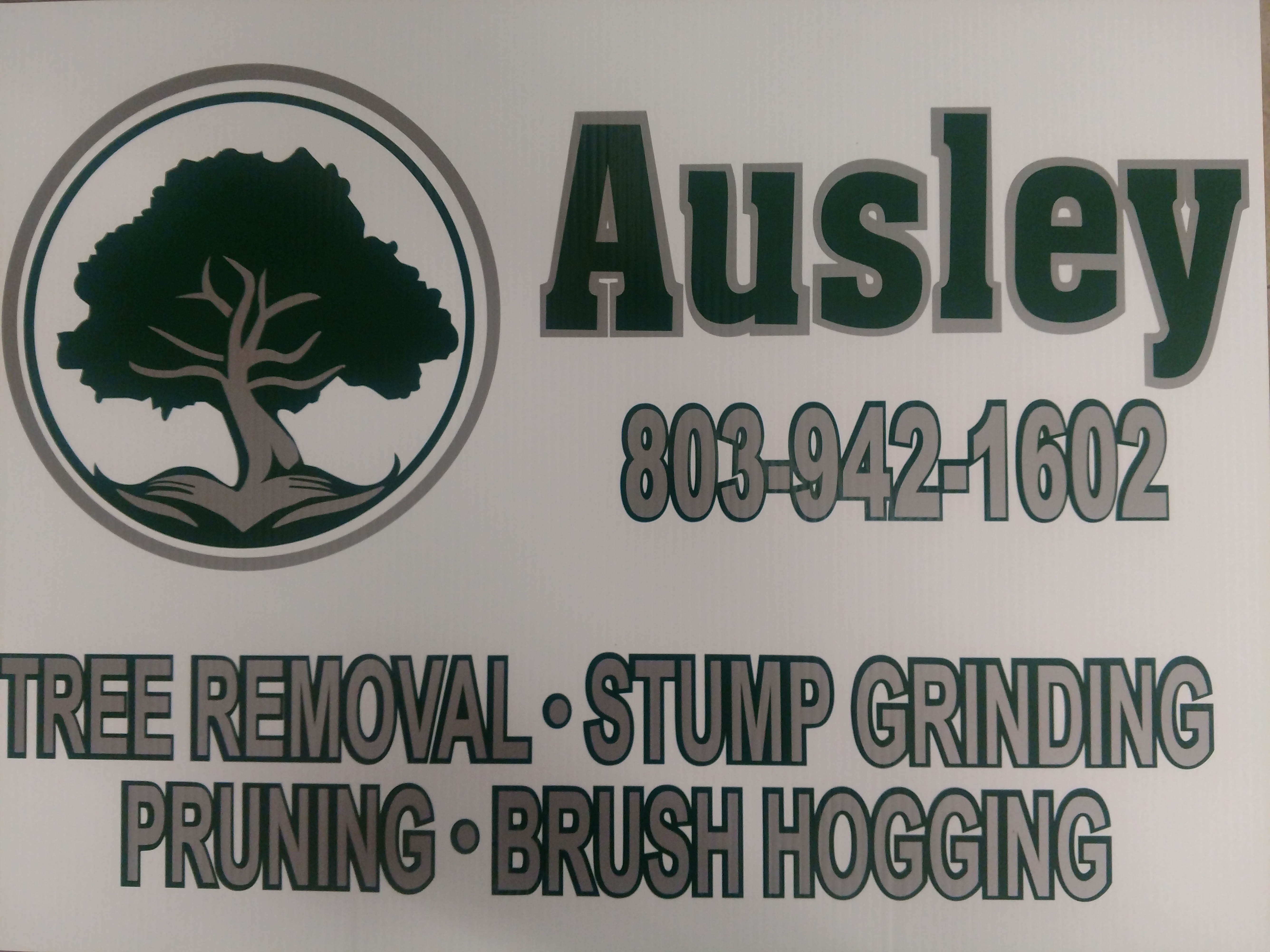 Ausley Brush-Hogging and Tree Service Logo