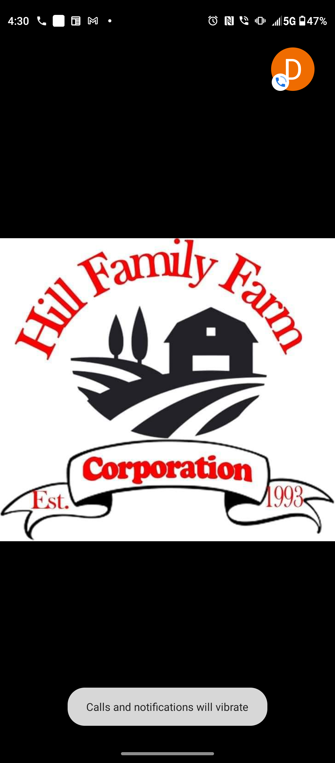 Hill's Family Farm Logo