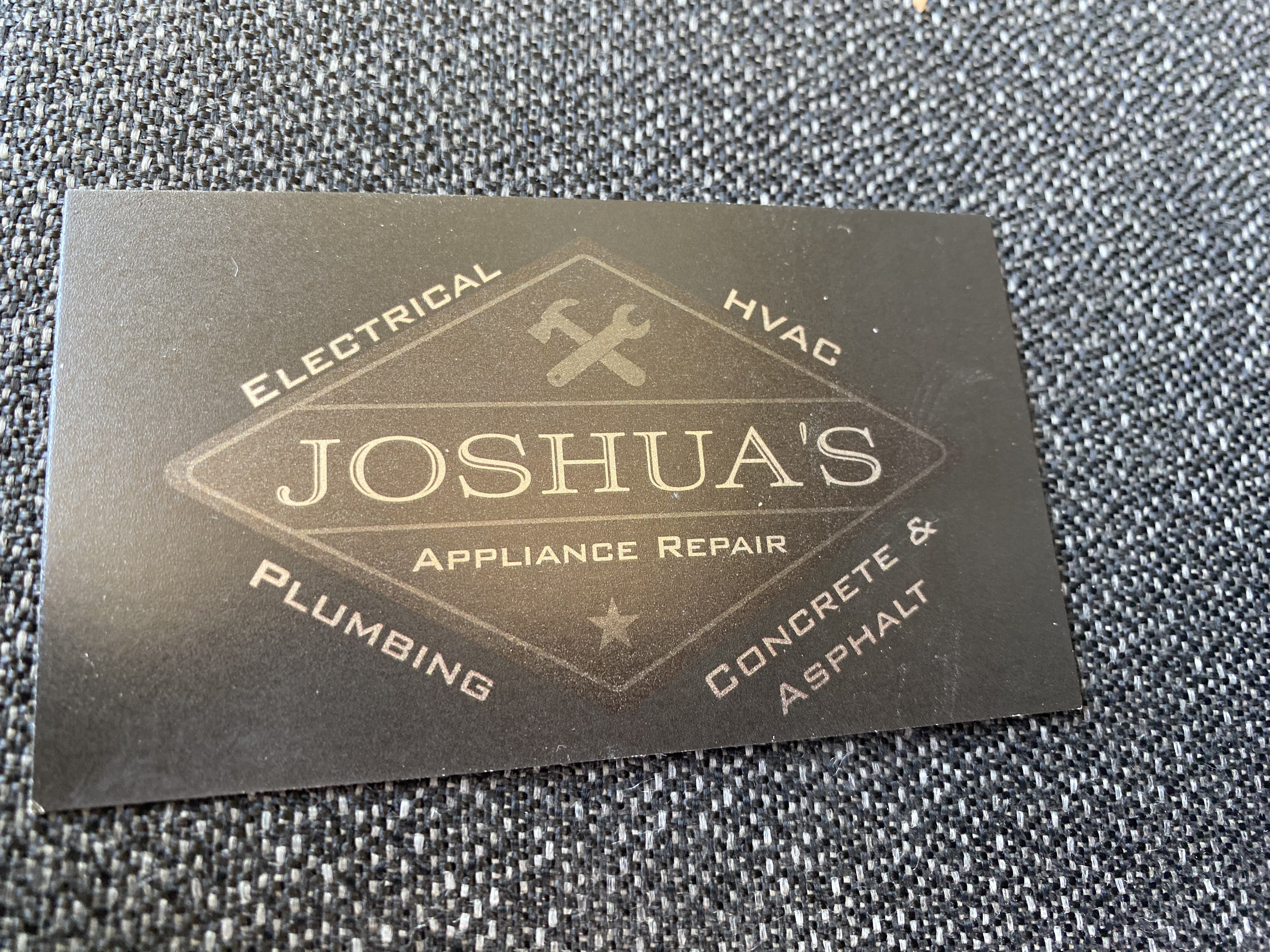 Joshua's Appliance Repair Logo