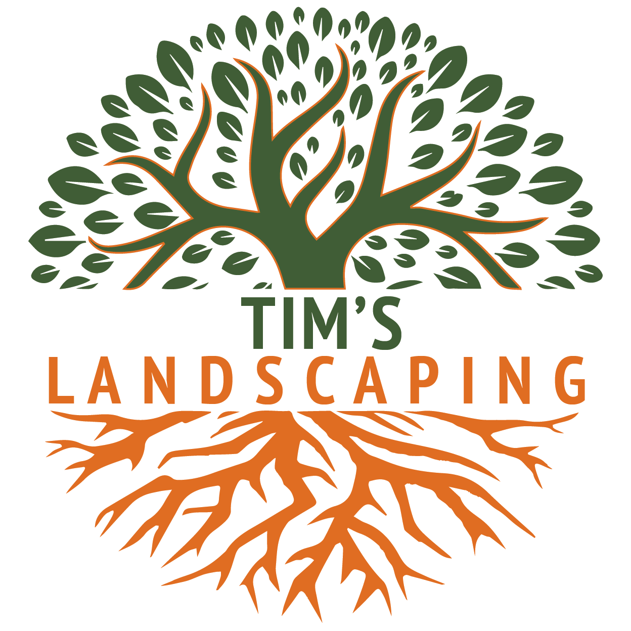 Tim's Landscaping Logo