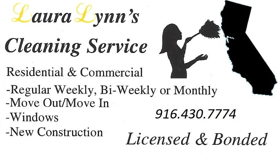 Laura Lynn's Cleaning Service Logo