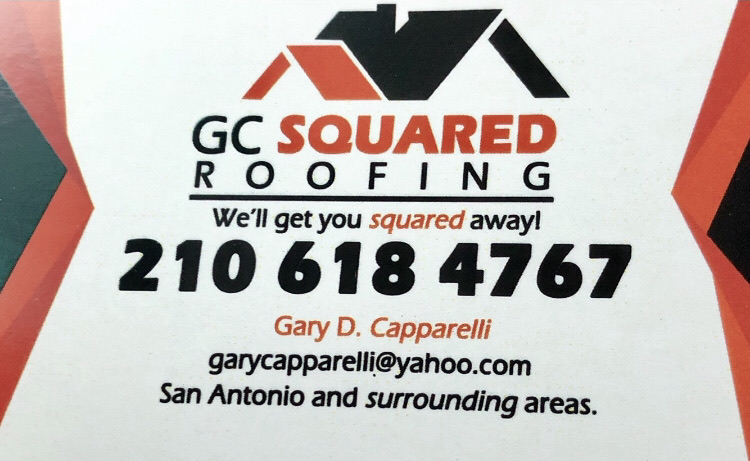 GC Squared Roofing Logo