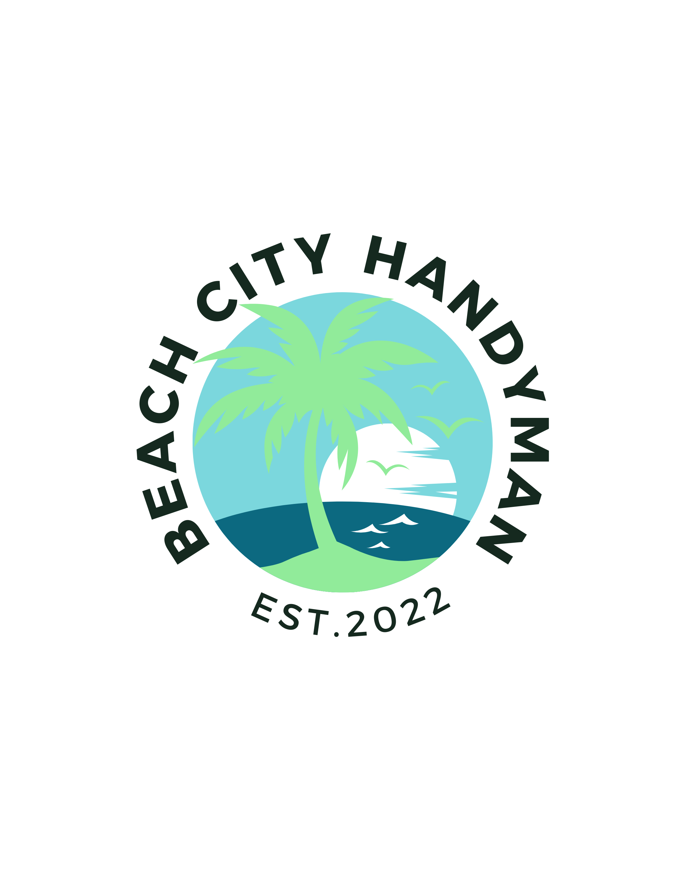 Beach City Handyman Logo