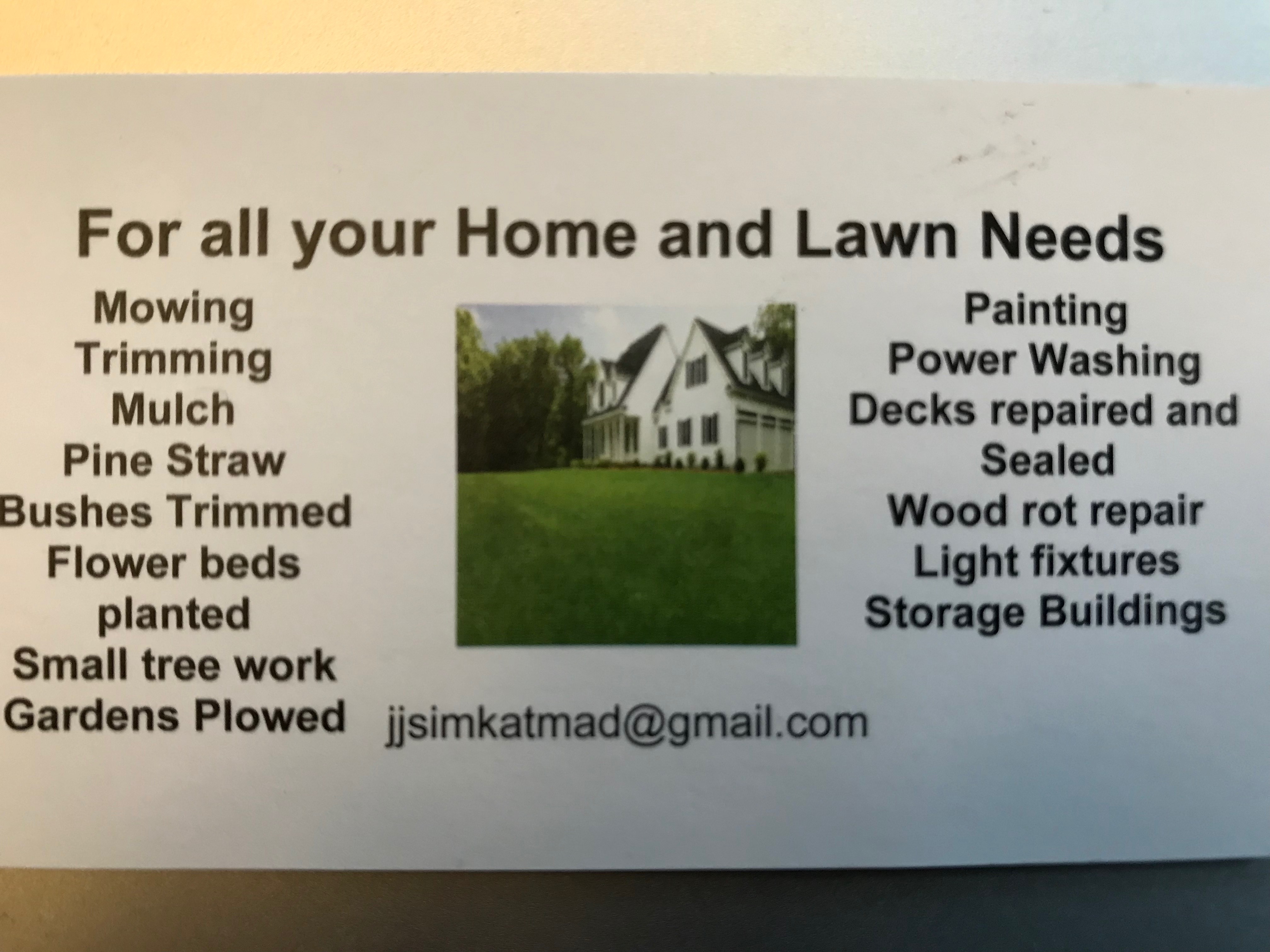 Jeff's Home Repair and Lawn Care Logo