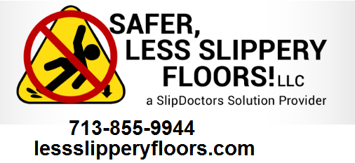 Safer, Less Slippery Floors, LLC Logo