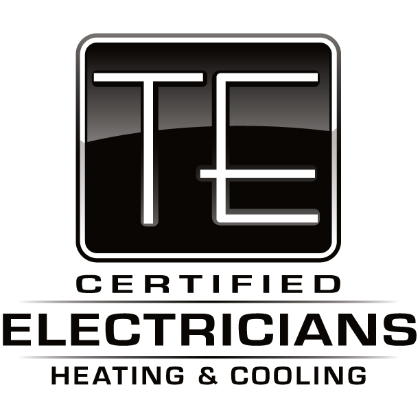 TE Certified, Electrical, Plumbing, Heating & Cooling Logo
