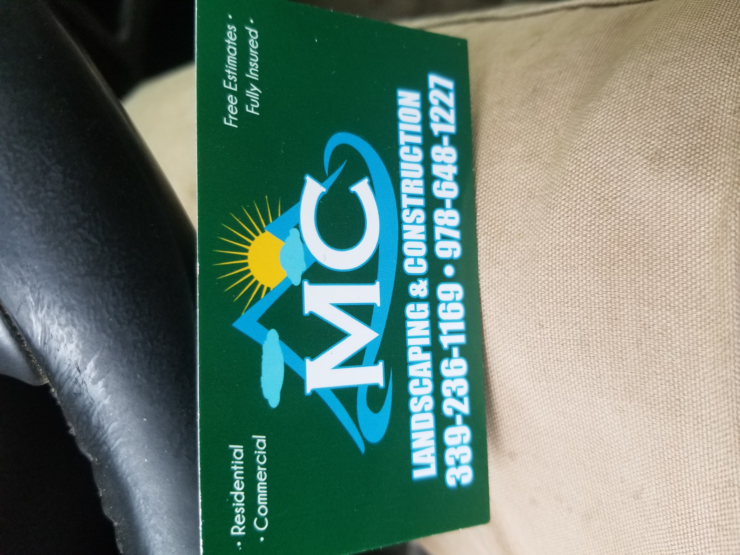 MC Tree Service and Landscape Designer Logo