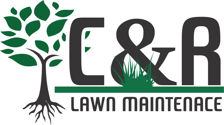 C and R Lawn Maintenance Logo