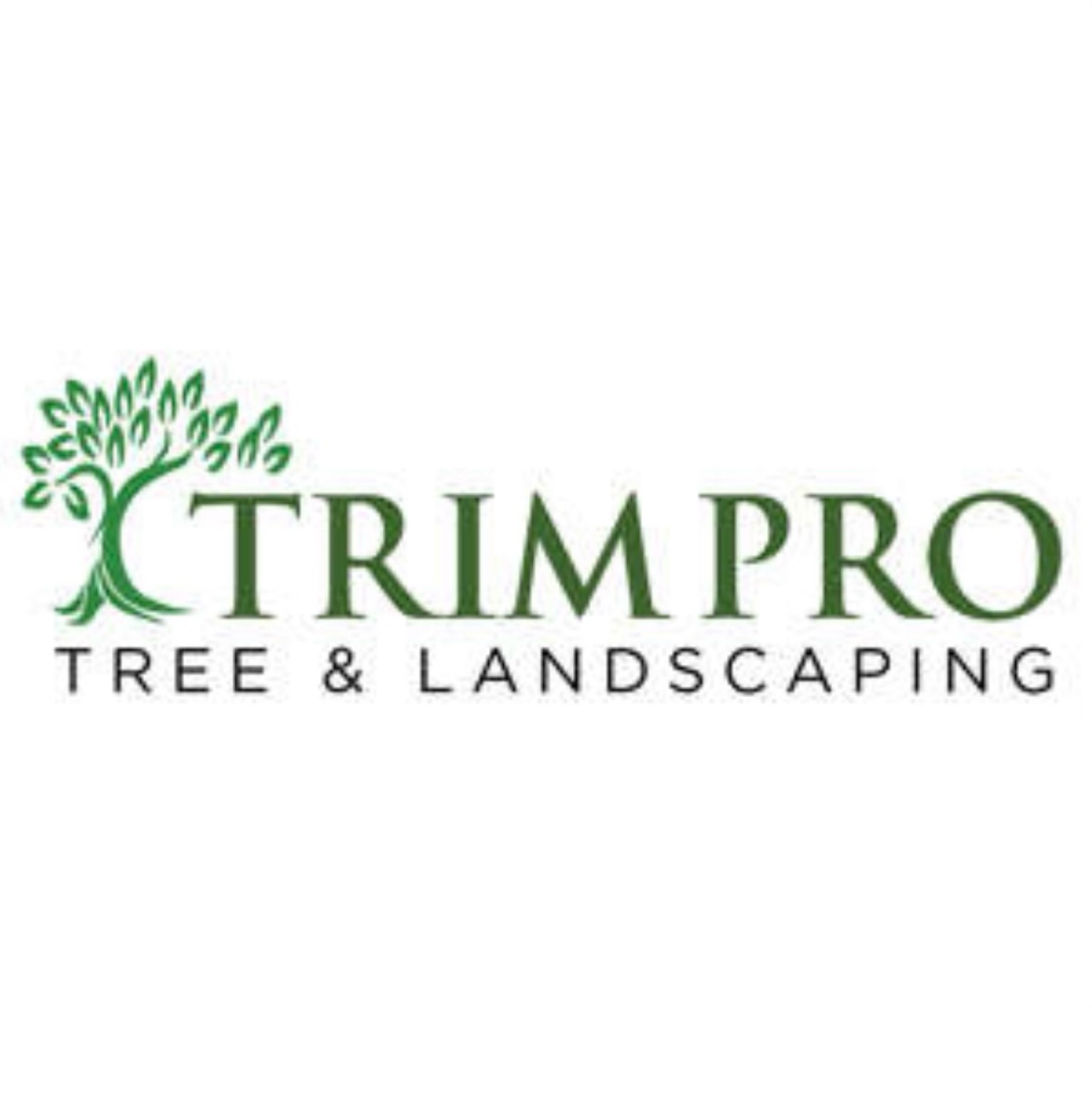 Trim Pro Tree and Landscaping Logo