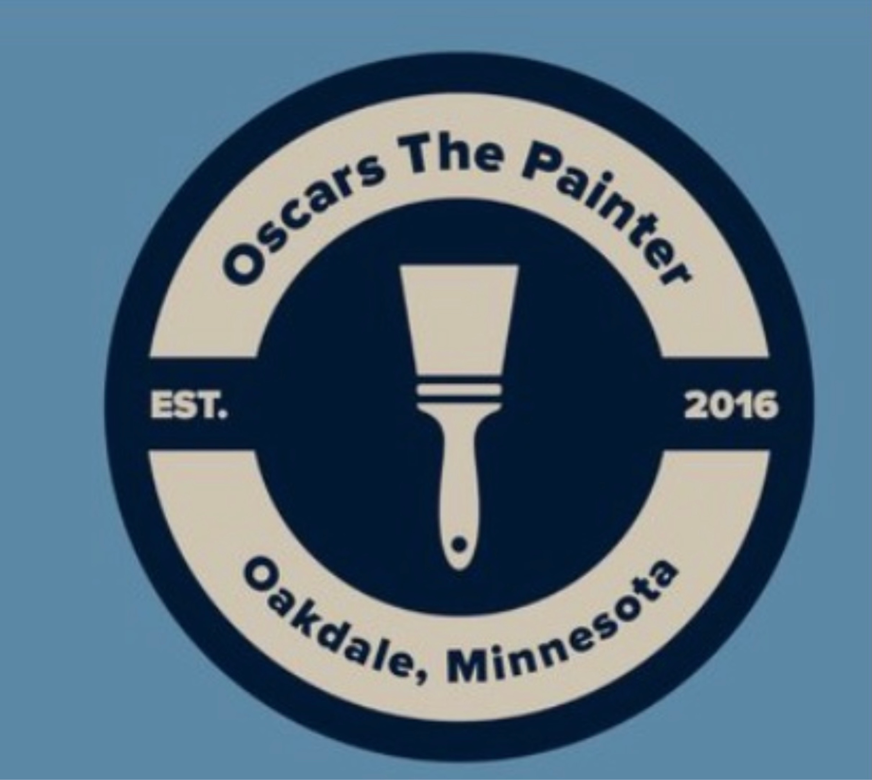 Oscar's the Painter Logo