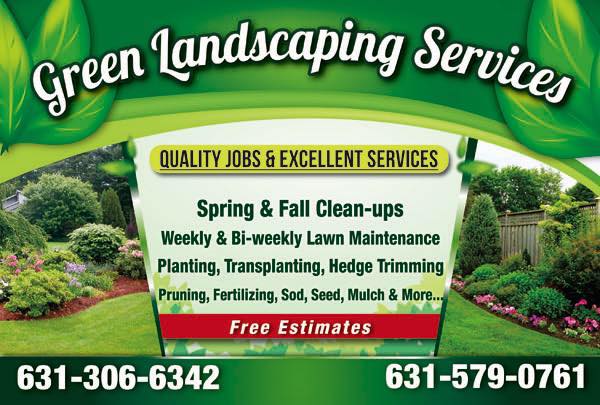 Green Landscaping Services Logo
