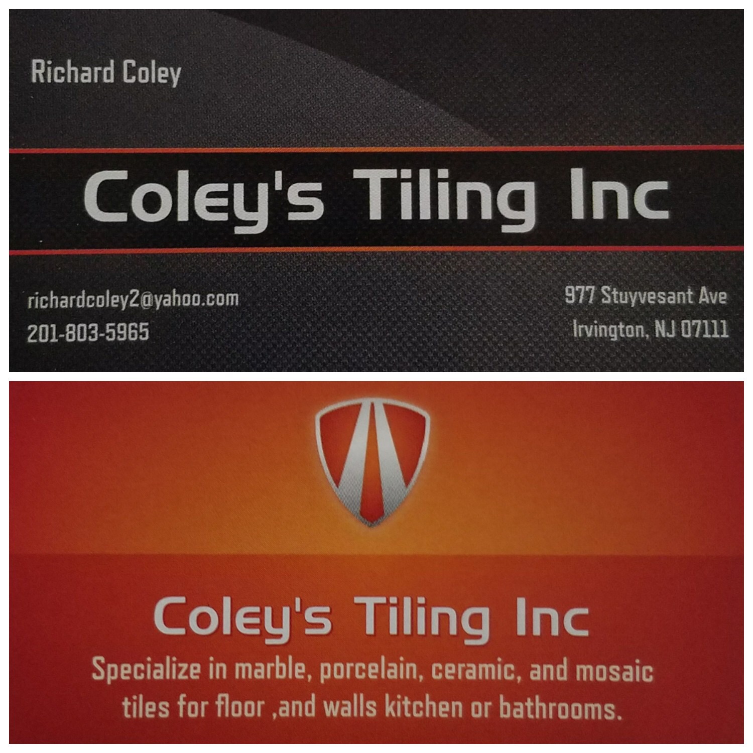 Coley's Tiling, Inc. Logo