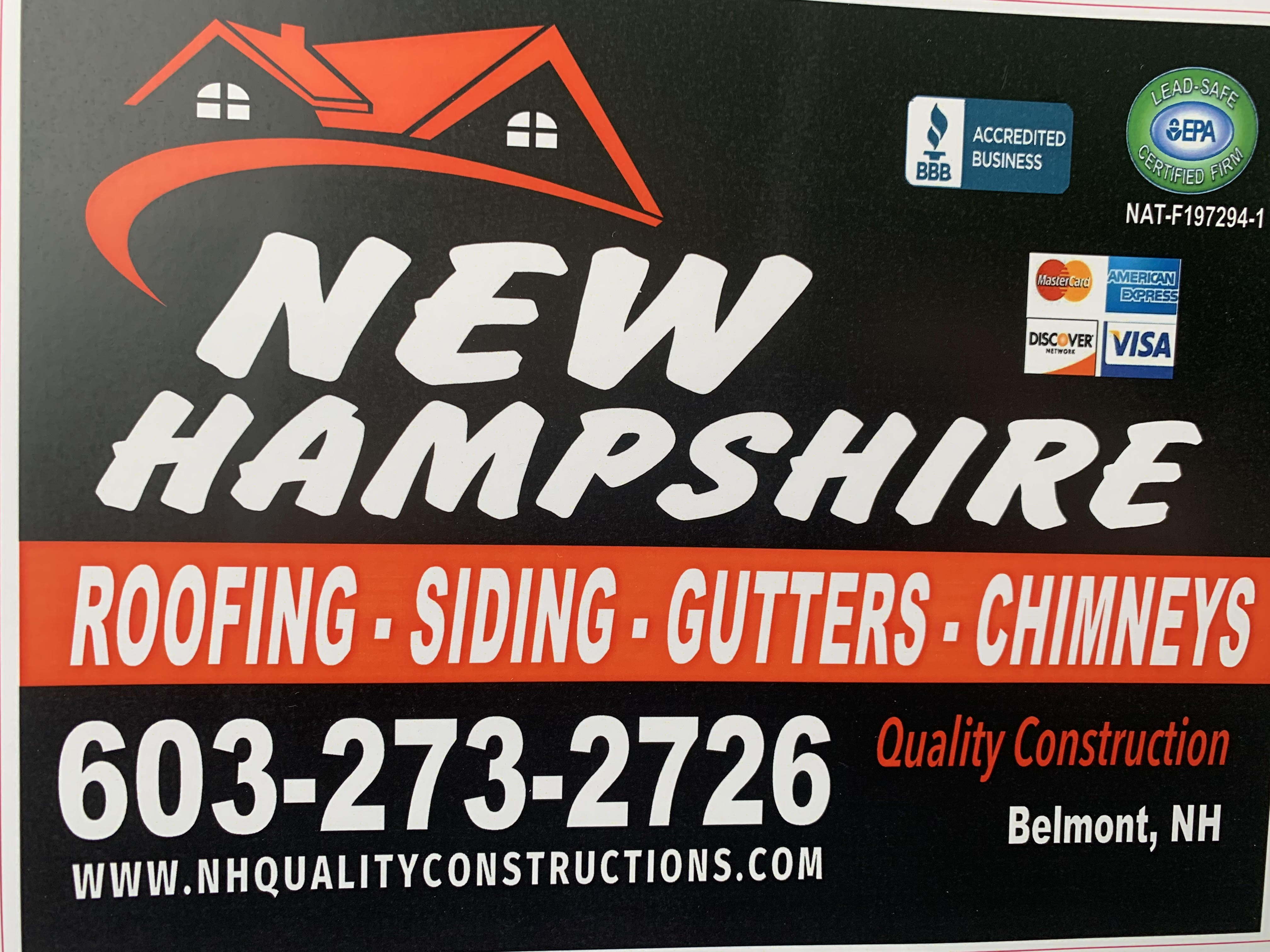 New Hampshire Quality Construction Inc. Logo