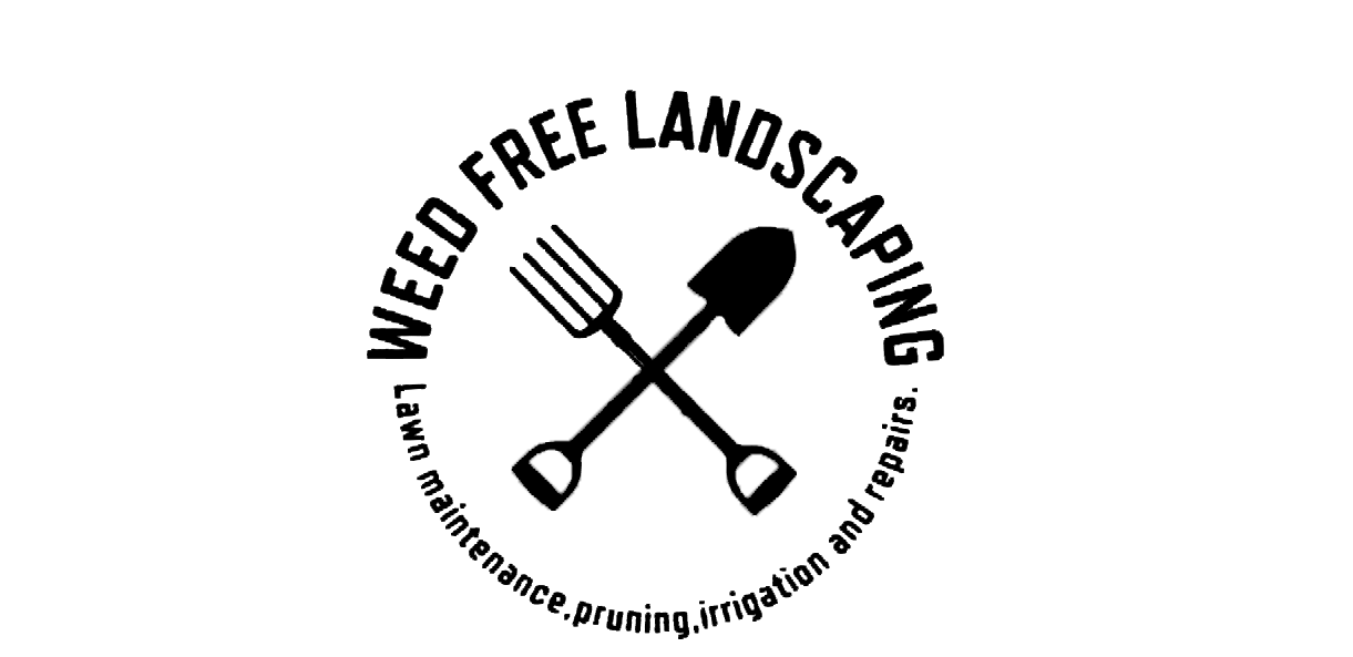 Weed Free Landscaping Logo